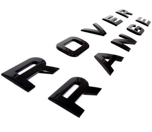 Range Rover Sport Bonnet Lettering RANGE ROVER - Gloss Black Preview